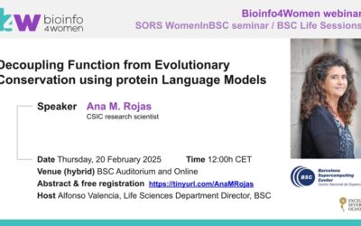 SORS/WomenInBSC: Decoupling Function from Evolutionary Conservation using protein Language Models by Ana Rojas (CABD,CSIC)